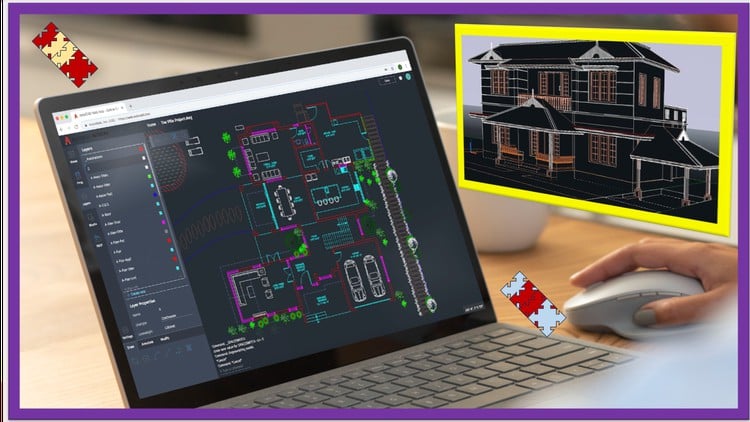 Read more about the article [100% Off] Civil Engineering BUILDING Drawing AutoCAD Mastery from ZERO