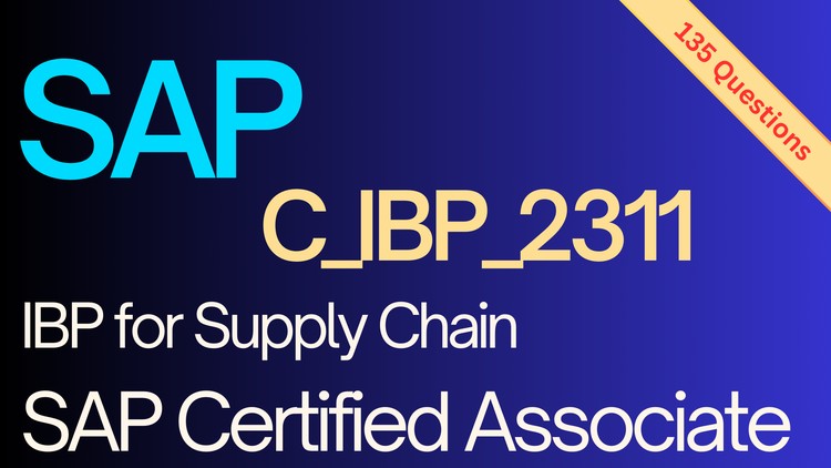 Read more about the article [100% Off] SAP C_IBP_2311: IBP for Supply Chain | Real Exam Dumps