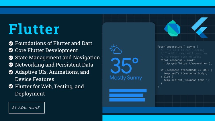 Read more about the article [100% Off] Comprehensive Flutter Development Practice Test: Master Apps