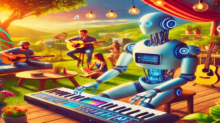 Read more about the article [100% Off] AI for Image, Video and Music Creation