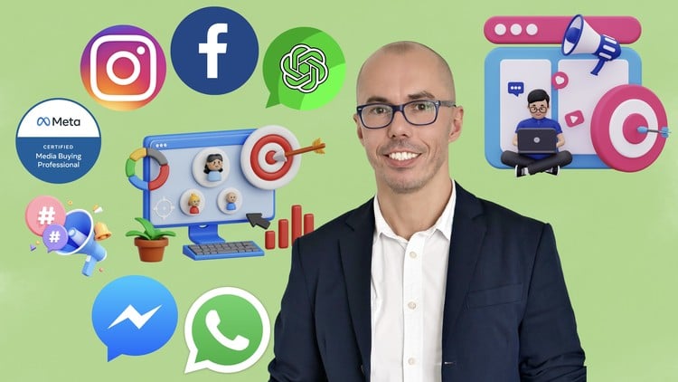 Read more about the article [100% Off] Facebook Ads, Instagram Ads & Messenger Ads MEGA Course 2021