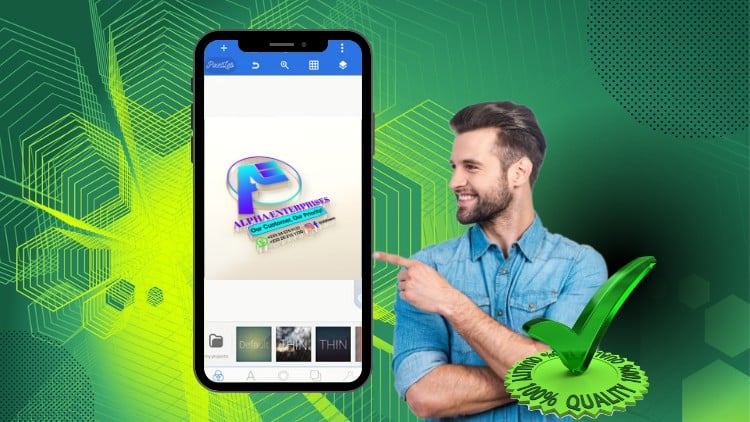 Read more about the article [100% Off] SmartPhone 3D Logo and Mockup Design