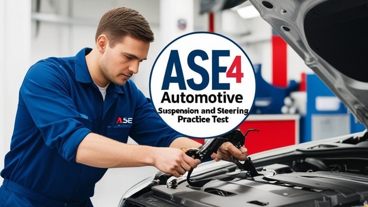 Read more about the article [100% Off] ASE Automotive A4 Suspension and Steering Practice Test